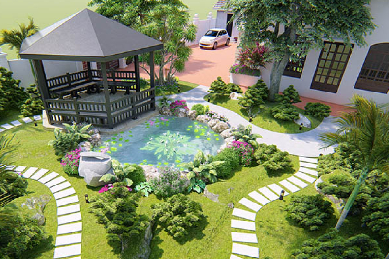 Dịch vụ thiết kế bản vẽ 3D cảnh quan chi phí phải chăng