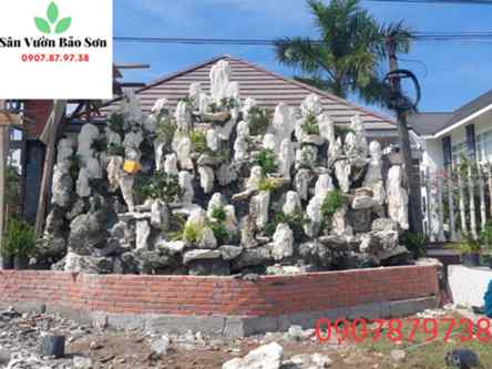 Thi công hòn non bộ Trà Vinh