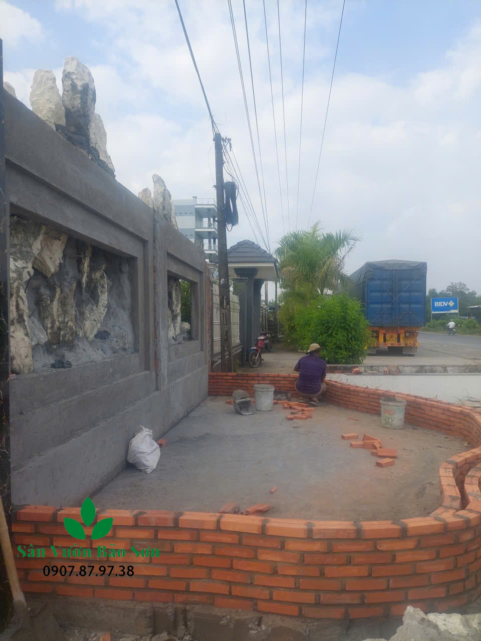 Thi công hòn non bộ Thủ Đức