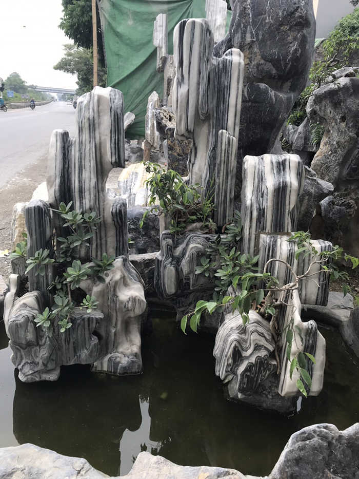 hòn non bộ tuyết sơn