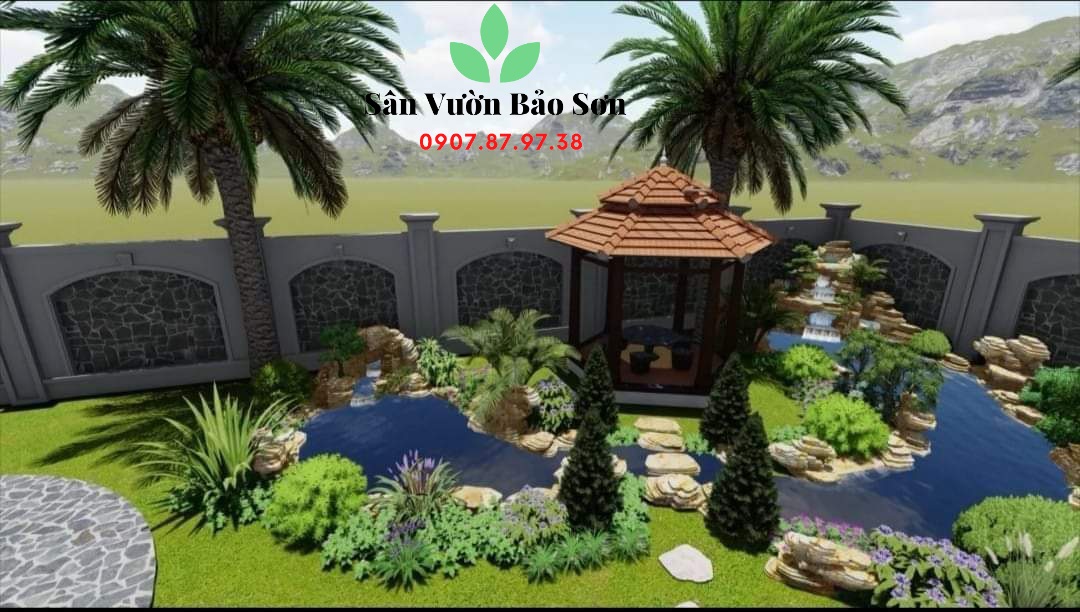 lưu ý thiết kế sân vườn